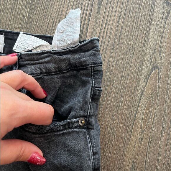 Pull & Bear Skinny Leg Black High Rise Jeans Size 31 - Picture 5 of 10